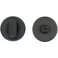 HDD pro WC Garnituur Rond Shape Zwart Zonder Rood/wit Tige 120 Mm