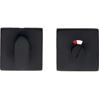 HDD pro WC Garnituur Square Shape Zwart Tige 120 Mm