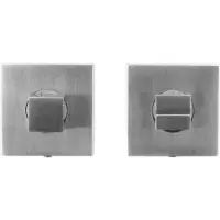 HDD pro WC Garnituur Square 53 Mm Inox Look