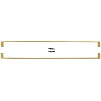 HDD pro Voordeurgreep Trekker Cosmic 20/1000 Mat Goud Paar Voor Glas