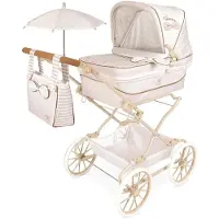 Decuevas Verona Reborn Folding Stroller With Parasol Goud Kinderen