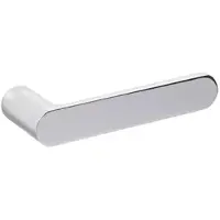 NUDA Deurkruk Pure Gepolijst Chroom op minimalistisch rozet