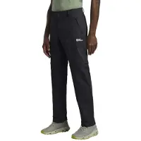 Jack Wolfskin - Pico Trail Zip Off Pants - Afritsbroek 52 - Short, zwart