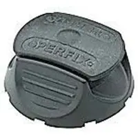 PLASTIMO Cloth Screw Top Closure 100 Units Zilver