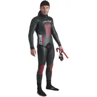 Spetton Extreme 7 Mm Smoothskin & Metallite Spearfishing Wetsuit Zwart 2XL Man