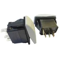 Sierra Contura Iii Dpdt Ip66 Mom-off-on Switch Goud