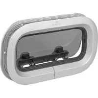 PLASTIMO T50 Rectangular Opening Portlight Transparant 36.9 x 27.3 cm