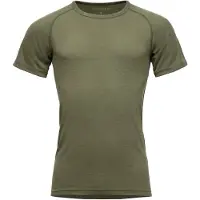 Devold - Lauparen Merino 190 Base Tee - Merino-ondergoed XXL, olijfgroen