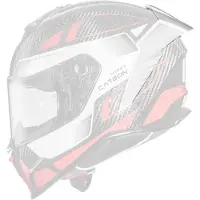 Premier Helmets Hyper U8 Helm Achterspoiler