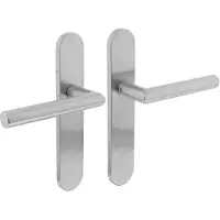 Intersteel Strakke deurklink Hoek 90 blind RVS