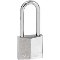 PLASTIMO Long Shackle Padlock Zilver 40 x 150 mm