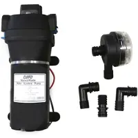 Nuova Rade Water System Pump 12v Zwart