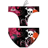 Turbo Skull Crown Swimming Brief Zwart 3-4 Years Kinderen