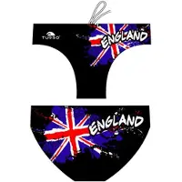 Turbo England 2012 Swimming Brief Zwart 9-10 Years Jongen