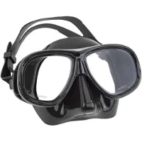 Abysstar Ulisse Diving Mask Zwart