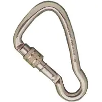 Kong Italy Open Carabine Hook Zilver 12 mm