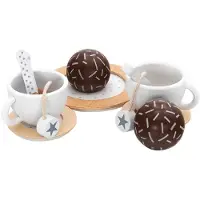 Robin Cool Montessori Method Tea Caprizze Toy Tea Set Goud 3 Years Kinderen