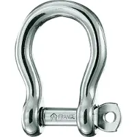 Barton Marine Stainless Steel Self-locking Bracket Shackle Zilver 16 mm
