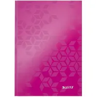 Leitz Notitieboek Leitz WOW A5 lijn roze | 6 stuks