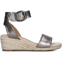 Omoda Dames Espadrilles 0577-2 - Zilver - Maat 40