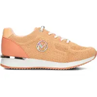 Mexx Meisjes Sneakers Gitte Glitter Mini - Oranje - Maat 31