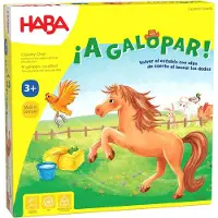 Haba ¡a Galopar! Board Game Geel Kinderen