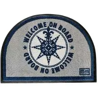 Marine Business Welcome On Board Mat Blauw