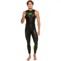 Mad Wave Opnwtr Wahoo Lgj Sleeveless Neoprene Wetsuit Zwart L Man