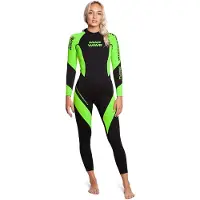 Mad Wave Opnwtr Hydrostar Dsss Fls Woman Long Sleeve Neoprene Wetsuit Groen 2XL Vrouw