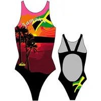 Turbo Jamaica Pro Resist Swimsuit Veelkleurig 2XL Vrouw