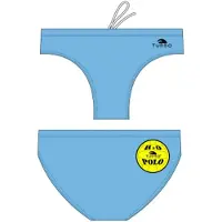 Turbo Basic Swimming Brief Blauw 9-10 Years Jongen