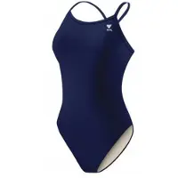 Tyr Solid Tyreco Diamondfit Swimsuit Blauw UK 34 Vrouw