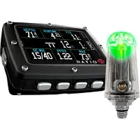 Ratio Ix3m2 Tech + Transmitter + Shell Box Duikcomputer