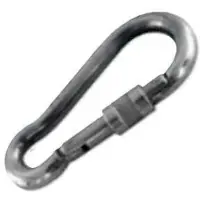 Kong Italy Symmetric Carabine Hook Carabiner 2 Units Zilver 100 mm