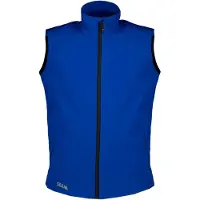 Slam Crew Active Softshell Vest Blauw 3XL Man