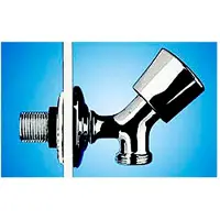 Scandvik Spigot Water Tap Zilver