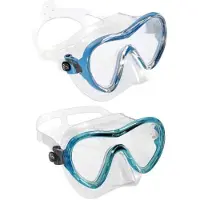 Cressi Sky Diving Mask Assorted Transparant,Roze