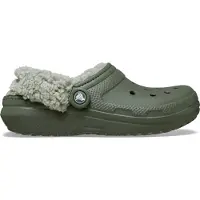Crocs Klompen Classic Fleece Lined Clog dames - Kaki - 46 / 47