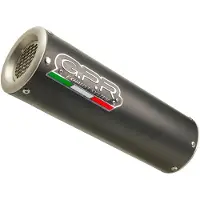 Gpr Exhaust Systems M3 Black Titanium Fantic Xmf 125 21-23 Fn.2.m3.bt Niet Gehomologeerde Slip-on Uitlaatdemper