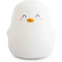Saro Penguin Light With Usb Wit Kinderen
