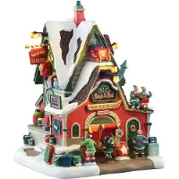 Lemax The Elf Service Sleigh & Sled Repair Santa's Wonderland Collection 2025