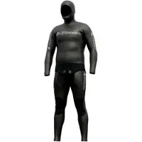 Picasso Thermal Skin 3 Mm Spearfishing Wetsuit Zwart 2XL Man