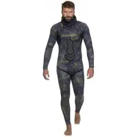 Cressi Spa Lampuga 7 Mm Spearfishing Wetsuit Blauw,Grijs S Man