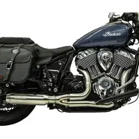 Bassani Xhaust 2in1 Super Bike Indian Chief 111 Abs Niet Gehomologeerde Demper