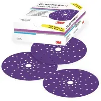 3M Cubitron 737u P180 Sandpaper 50 Units Paars 150 mm