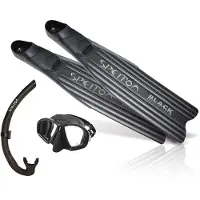 Spetton Black Diamond Spearfishing Set Zwart EU 47-48