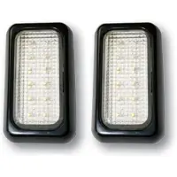 Lalizas Dome Trailer Light Zwart 12 LED
