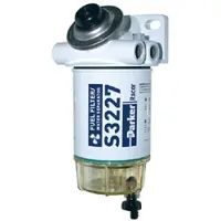 Parker Racor Gasoline Spin On Series Fuel Water Separator With Primer Pump Filter Wit Outboard 90 GPH