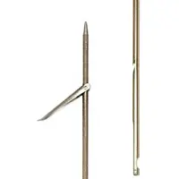 Picasso Gold Inox Stainless Steel Notch 7 Mm Single Flopper Spearshaft Zilver 140 cm