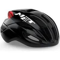 Met Rivale MIPS Zwart Rood Helm, Maat S (52-56 cm)
